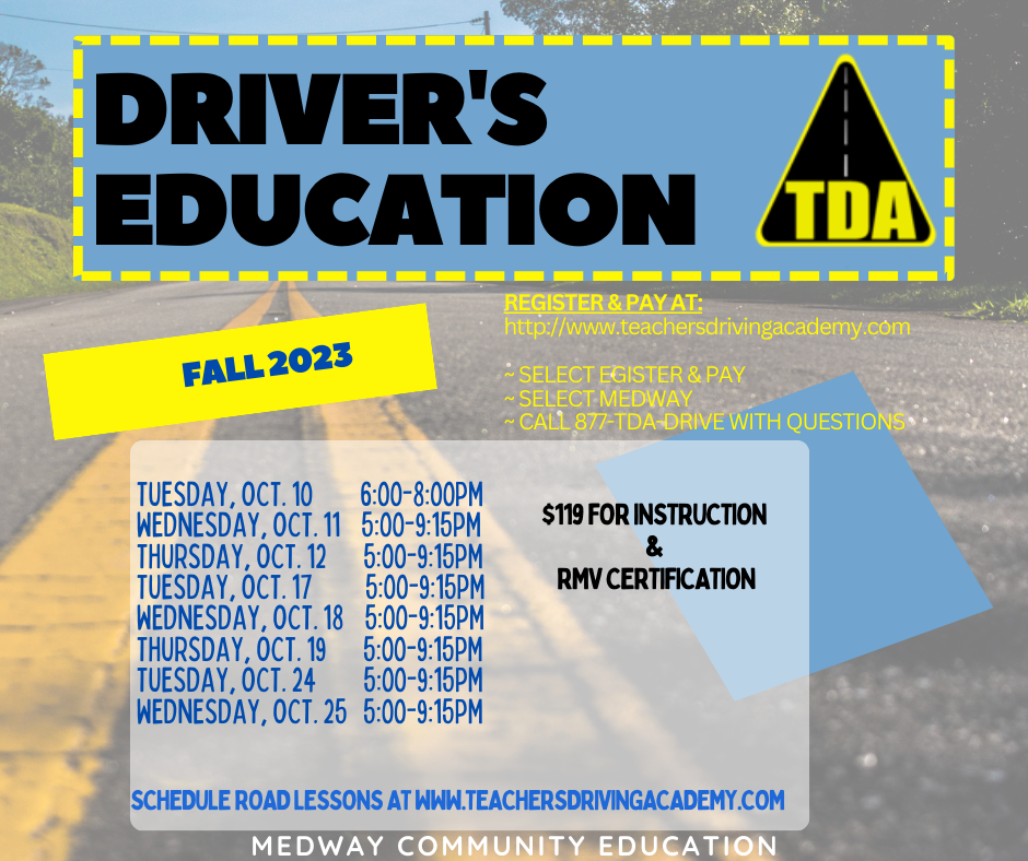 Driver's Education with TDA