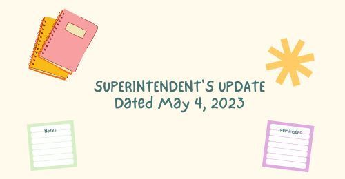 Community Update - May 4, 2023