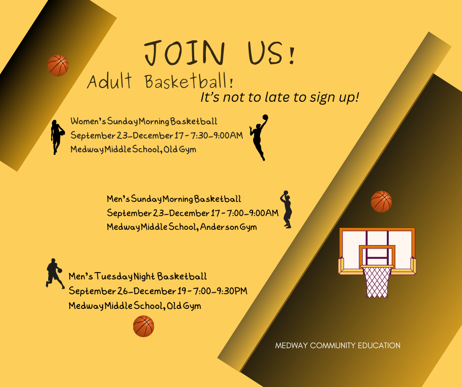 Adult Basketball - Women and Men's