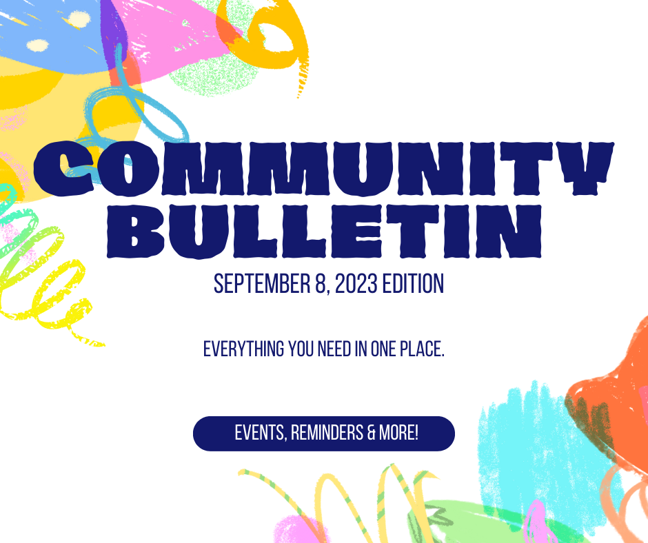 Community Bulletin - September 9