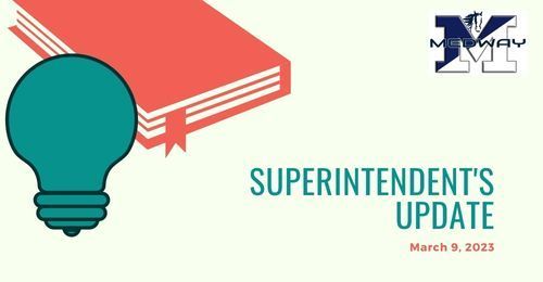 Superintendent's Update - March 9, 2023