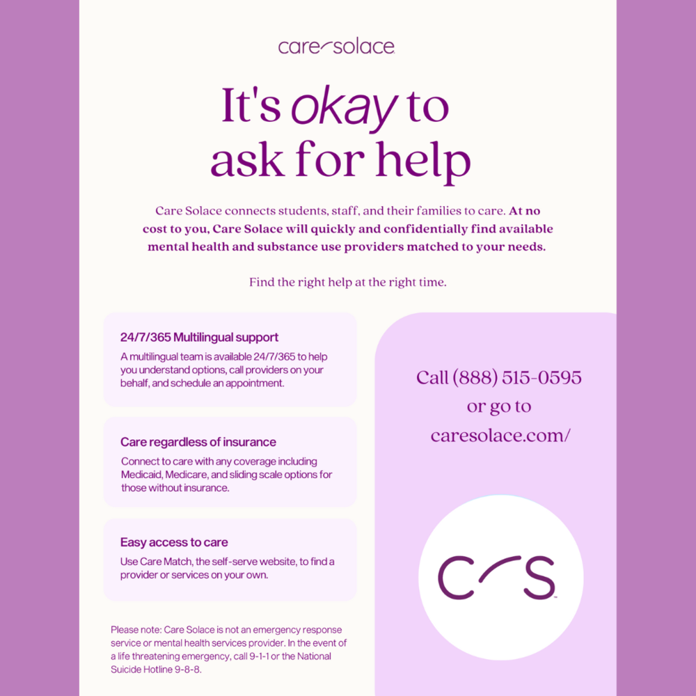Care Solace Family Flyer