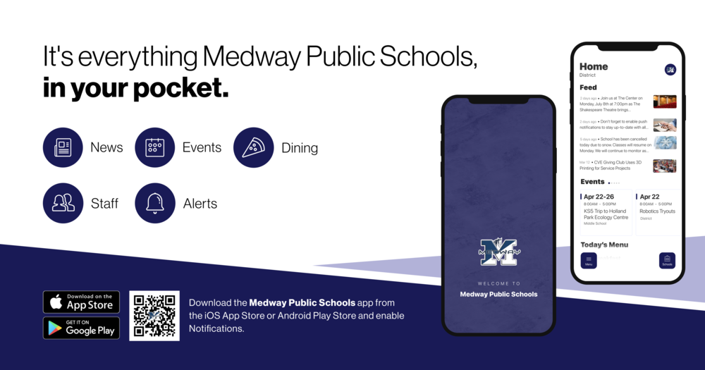 MEDWAY PUBLIC SCHOOLS RELEASES NEW APP