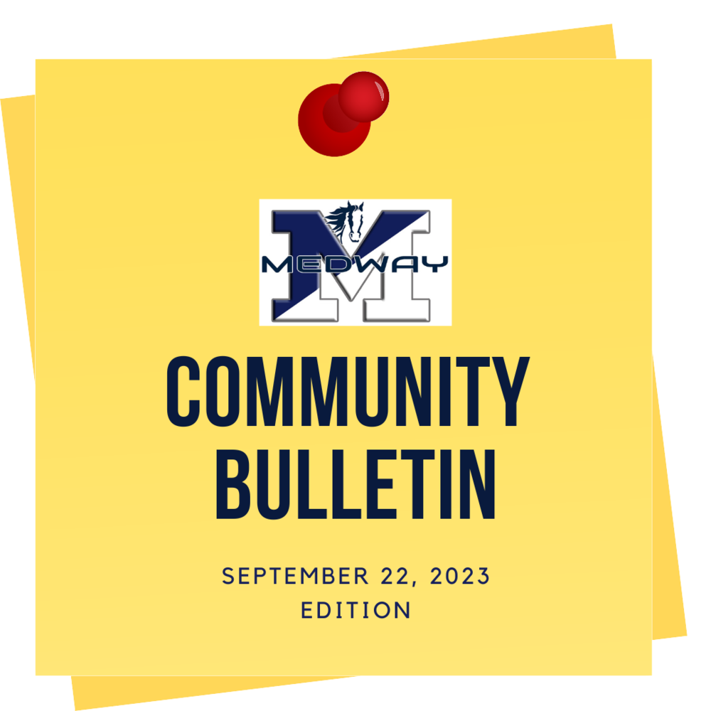 Community Bulletin - September 23, 2023 edition