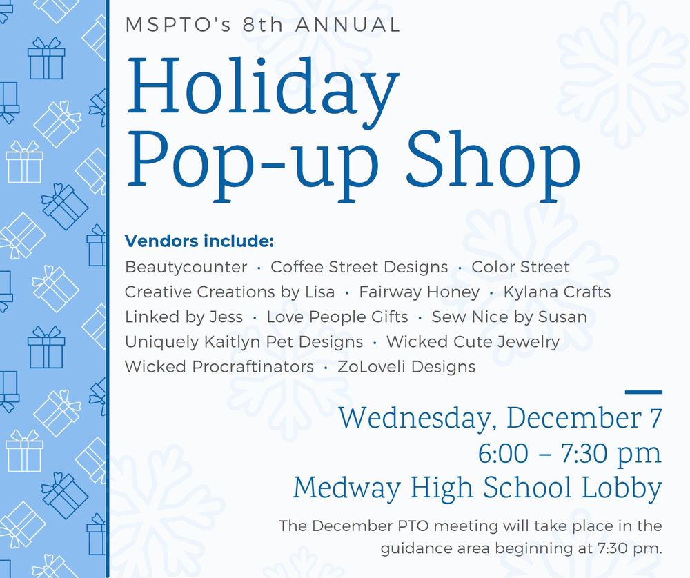 Holiday Pop-Up Shop