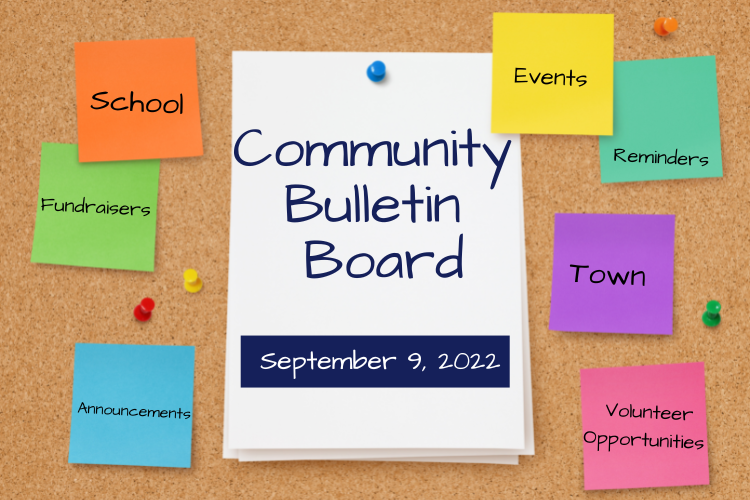 community bulletin - September 9