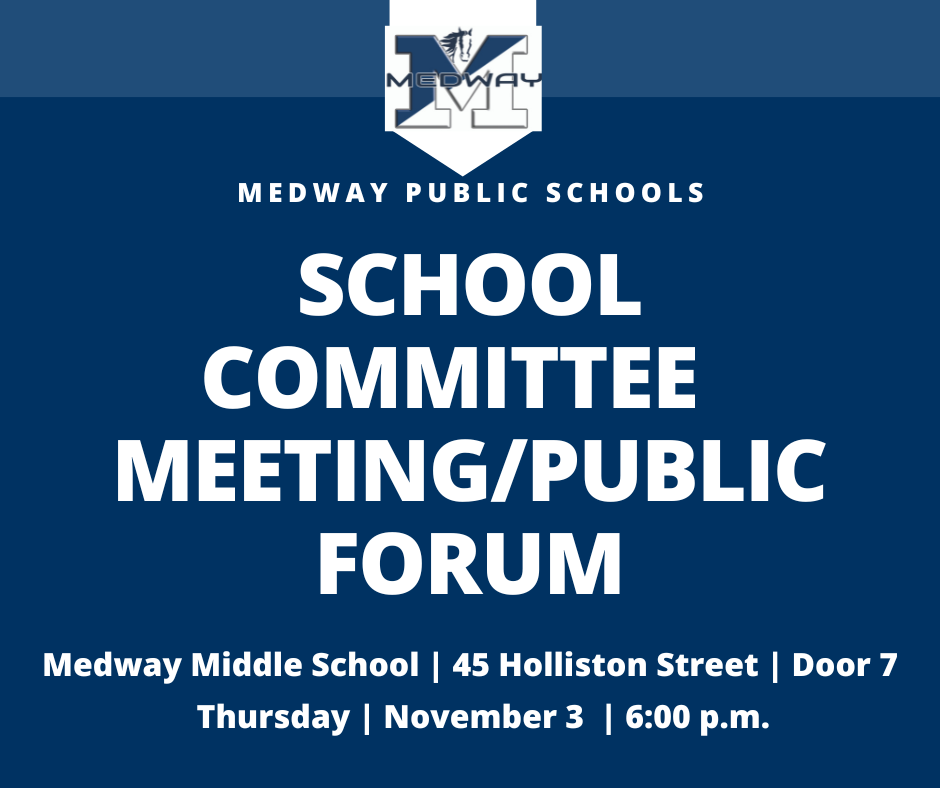 School Committee Meeting/Public Forum