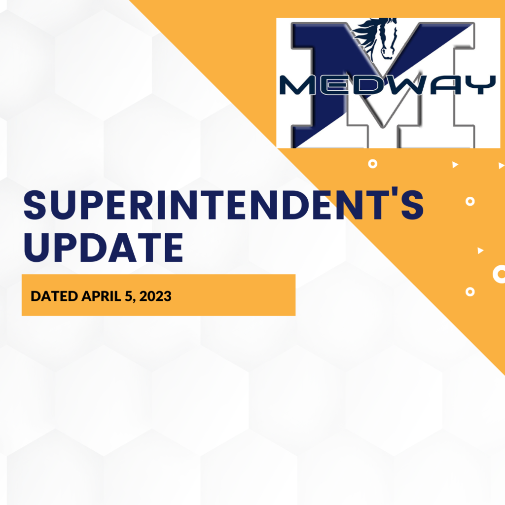 Superintendent's Update - April 5, 2023