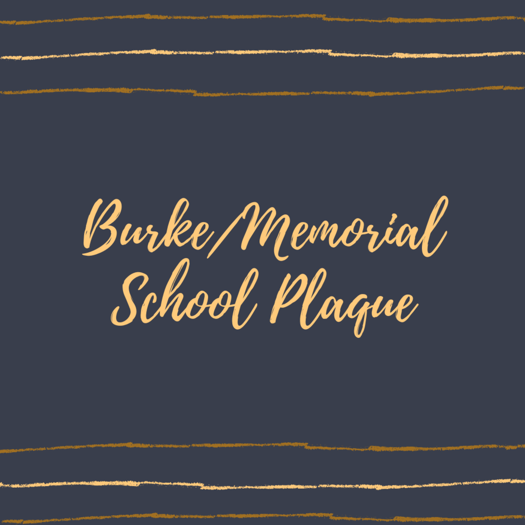 Burke Memorial Plaque